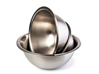 Mixing Bowls for Ingredients Sturdy mixing bowls of varying sizes