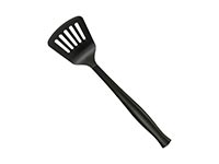 Spatula for Mixing and Transferring Batter Flexible rubber spatula ready to fold batter